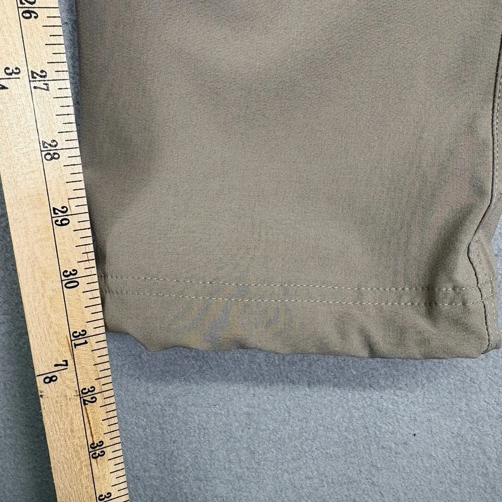 Columbia Wildsee Pants Mens 36x32 Tan Stretch Hiking Outdoor Trail
